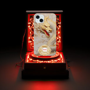 Majestic Golden Dragon and Ivory Case-Mate iPhone Hülle