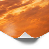 Majestic Golden Eagle – Flight in Dramatic Sky Poster (Ecke)