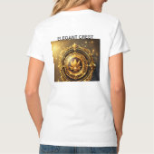 Majestic Golden Laurel Emblem T-Shirt (Rückseite)