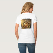Majestic Golden Laurel Emblem T-Shirt (Rückseite Vollansicht)