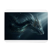 Majestic Golden Scale Sea Dragon - Deep Ocean Guar Magnet (Horizontal)