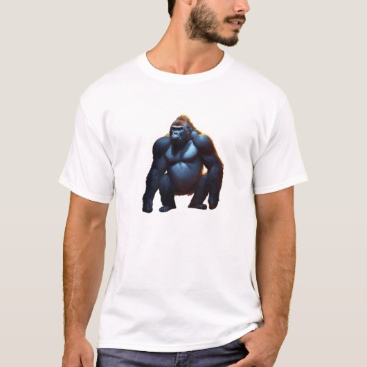 Majestic Gorilla T-Shirt (Vorderseite)