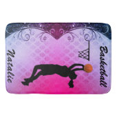 Majestic Gradient Basketball Badematte (Vorderseite)