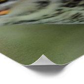 Majestic Great Horn Owl Poster (Ecke)