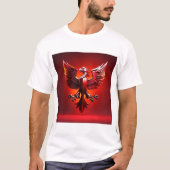 Majestic-Griffin-Emblem: Ein Atemberaubendes 8K-3D T-Shirt (Vorderseite)