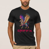 Majestic Griffin - Wächter des Himmels T-Shirt (Vorderseite)