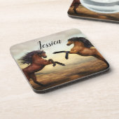 Majestic Hallions Getränkeuntersetzer (Linke Seite)