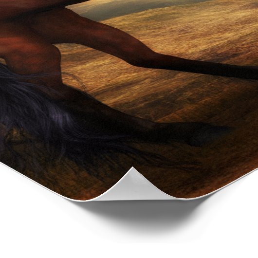 Majestic Hallions Poster (Ecke)