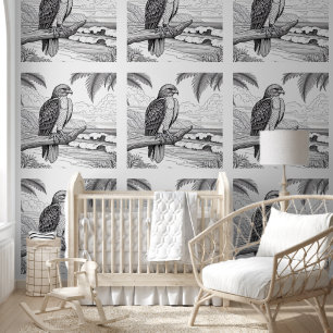 Majestic Hawk Coastal Coloring Kid's Tapete