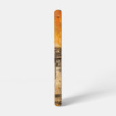 Majestic Horn im Abstrakten Sonnenuntergang Samsung Galaxy Hülle (Linke Seite)