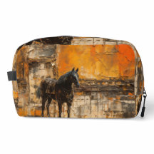 Majestic Horn im Abstrakten Sonnenuntergang