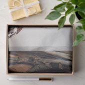 Majestic Horse And Young Native Woman Seidenpapier (Geschenk)