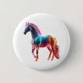 Majestic Horse Button (Vorderseite)