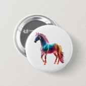 Majestic Horse Button (Vorne & Hinten)