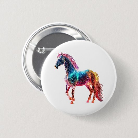 Majestic Horse Button (Vorne & Hinten)