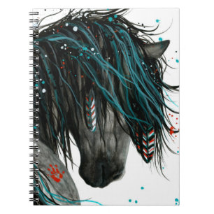 Majestic Horse by Bihrle 6.5 x 8.75" Notebook Notizblock
