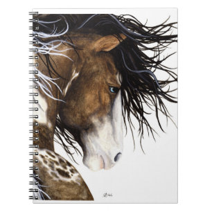 Majestic Horse by Bihrle 6.5 x 8.75" Notebook Notizblock
