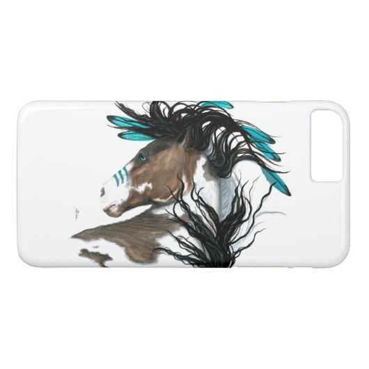 Majestic Horse by Bihrle Case-Mate iPhone Case (Rückseite (Horizontal))