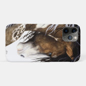 Majestic Horse by Bihrle iPhone Case (Rückseite (Horizontal))