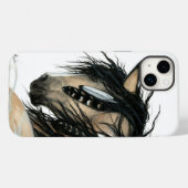 Majestic Horse by Bihrle iPhone Case (Rückseite (Horizontal))