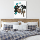 Majestic Horse by Bihrle Leinwanddruck (Insitu (Schlafzimmer))