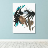 Majestic Horse by Bihrle Leinwanddruck (Insitu (Holzboden))