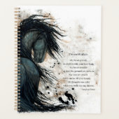 Majestic Horse by Bihrle Planner Planer (Vorderseite)