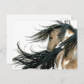 Majestic Horse by Bihrle Postkarte (Vorne/Hinten)