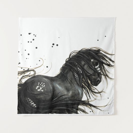 Majestic Horse by Bihrle Tapestry Wandteppich (Vorderseite)