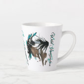 Majestic Horse by Bihrle Wild Imagination Milchtasse (Rechts)