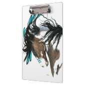 Majestic Horse Clipboard von Bihrle Klemmbrett (Links)