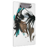 Majestic Horse Clipboard von Bihrle Klemmbrett (Rechts)