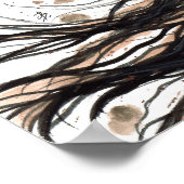 Majestic Horse Friesian Poster Art von Bihrle (Ecke)