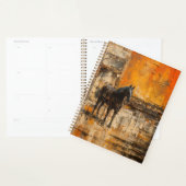 Majestic Horse in Abstract Sunset Planer (Anzeige)