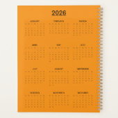 Majestic Horse in Abstract Sunset Planer (Rückseite)