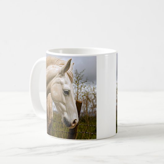 Majestic Horse Kaffeetasse (Vorderseite Links)