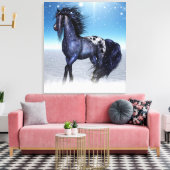 Majestic Horse Leinwanddruck (Insitu (Wohnzimmer))