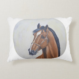 Majestic Horse Portrait T-Shirt Dekokissen