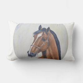 Majestic Horse Portrait T-Shirt Lendenkissen