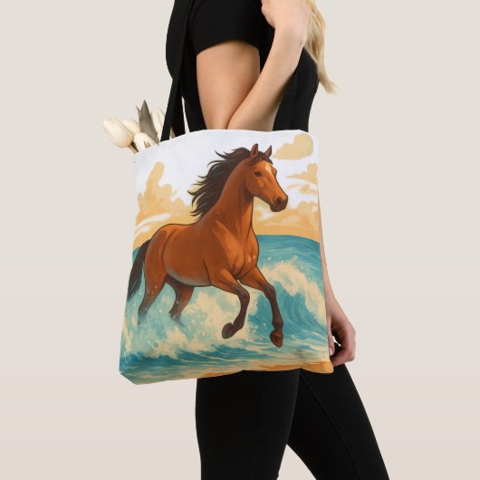 Majestic Horse Rising from the Sea Power and Free Tasche (Von Nahem)