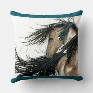 Majestic Horse Serenity von AmyLyn Bihrle Kissen