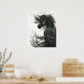 Majestic Horses by BiHrLe Poster (Küche)