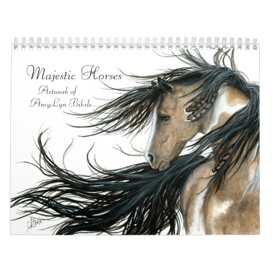 Majestic Horses von BiHrLe Calendar Kalender (Titelbild)