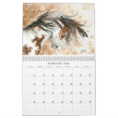 Majestic Horses von BiHrLe Calendar Kalender (Feb 2026)