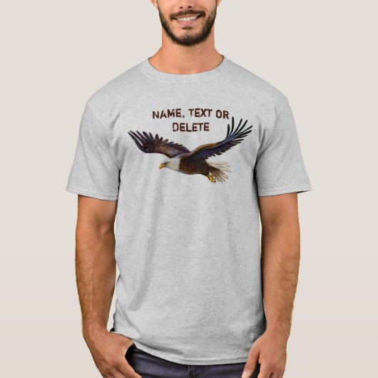 Majestic Hosting Personalisierte EAGLE Mens Shirts (Vorderseite)