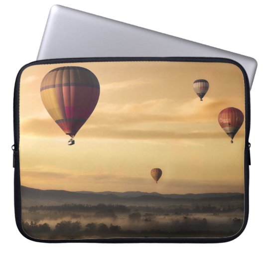 Majestic Hot Air Balloons Foto Laptopschutzhülle (Vorderseite)