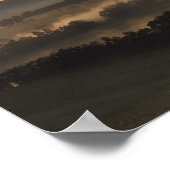 Majestic Hot Air Balloons Poster (Ecke)