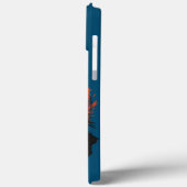 Majestic Husky gegen den Sonnenuntergang und die r Case-Mate iPhone Hülle (Rückseite / Links)