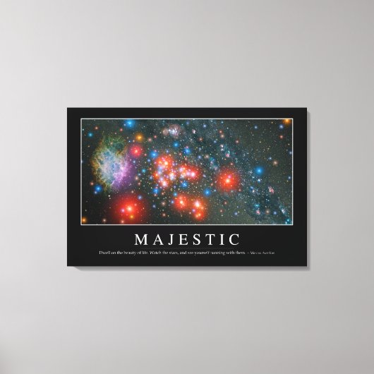 Majestic: Inspiration Leinwanddruck (Vorderseite)