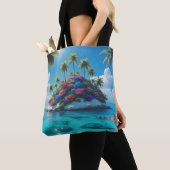 Majestic Island Landschaftlich Tasche (Von Nahem)